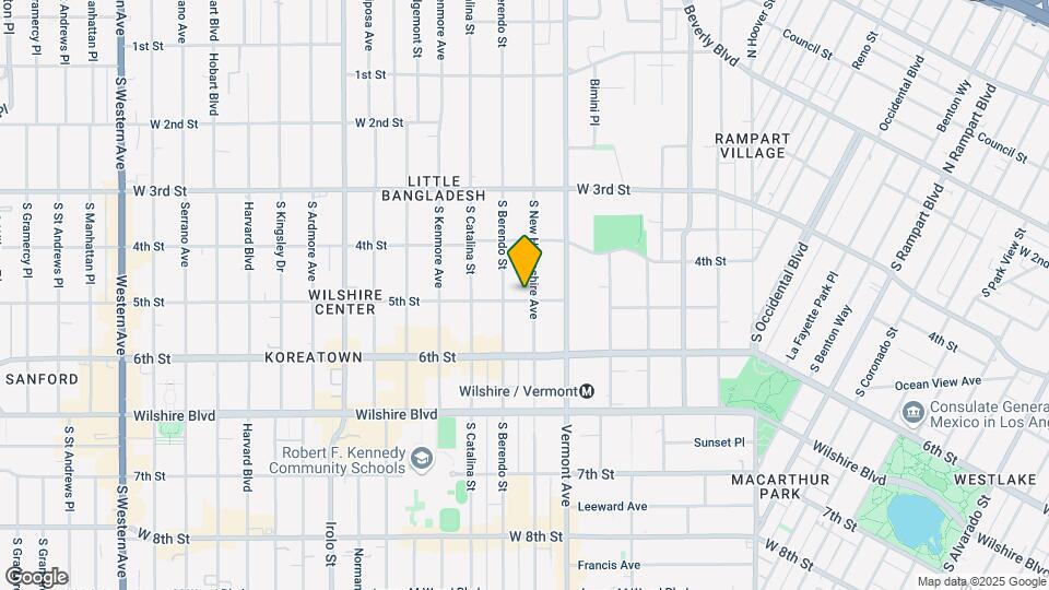El Cortez Apartments Map and Location Details
