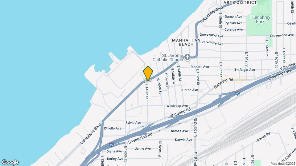 14300 Lakeshore Blvd Map and Location Details