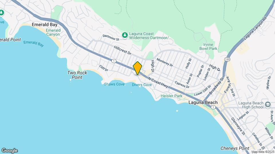 691 Cliff Dr Map and Location Details