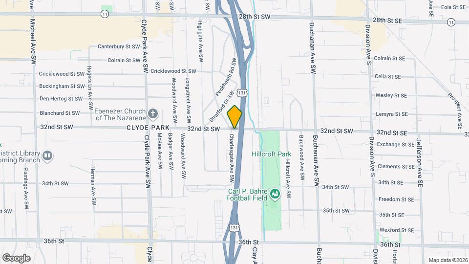 3200 Charlesgate Ave SW, Unit A Map and Location Details