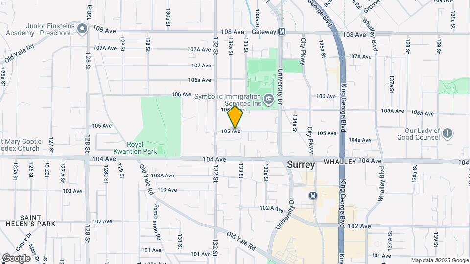 13258-13105 105 Ave Map and Location Details