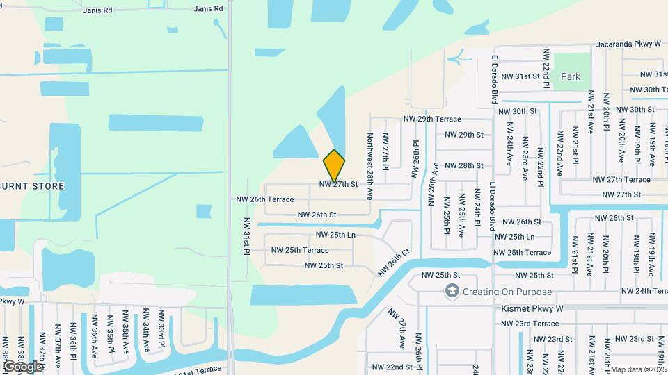 2832 NW 27th St Map and Location Details