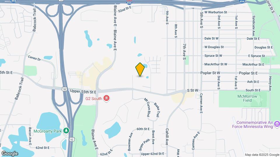 Blackberry Pointe Apartments Map and Location Details