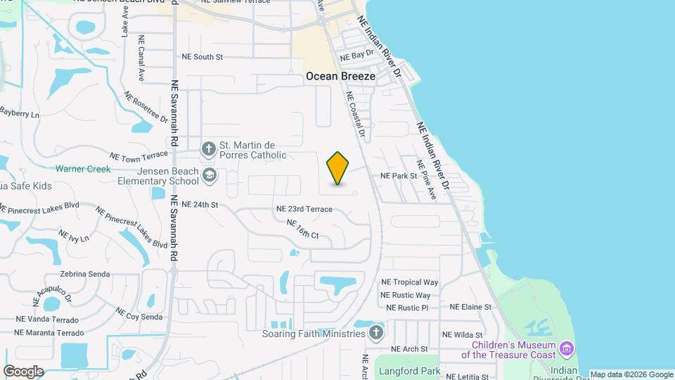 1949 NE Ocean Dunes Dr Map and Location Details