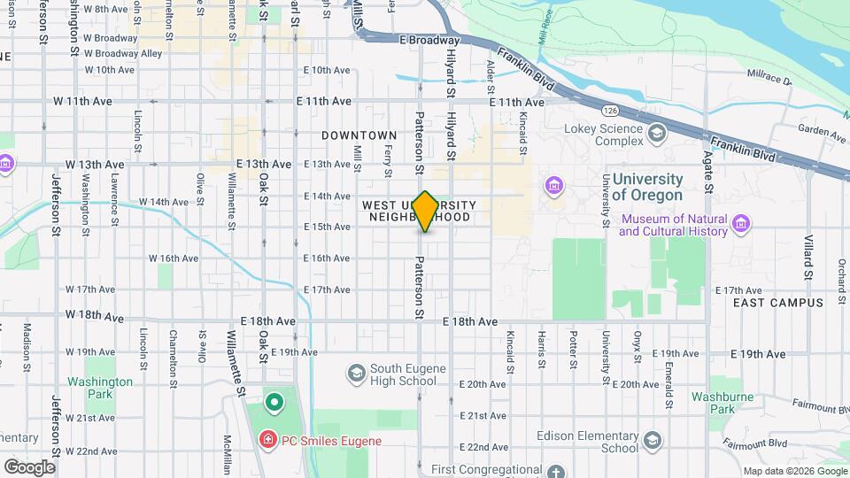 1545-1547 Patterson St Mapa y Detalles de la Ubicación