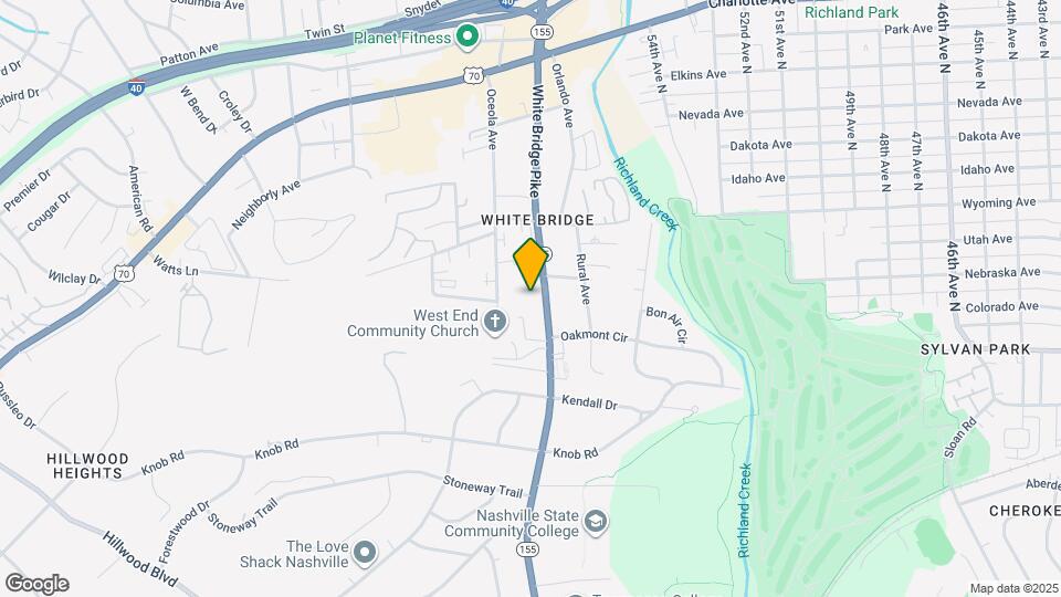 261 White Bridge Pike Map and Location Details