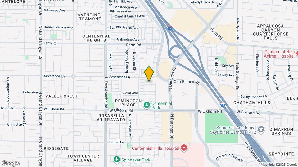 8924 Trickling Springs Ct Map and Location Details