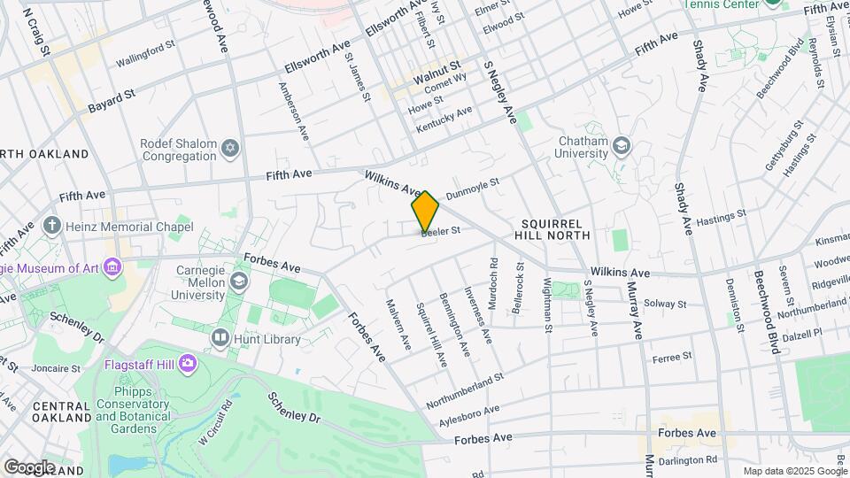 5304 Beeler St Map and Location Details