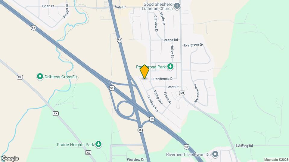 1731 Crooked Ave Map and Location Details