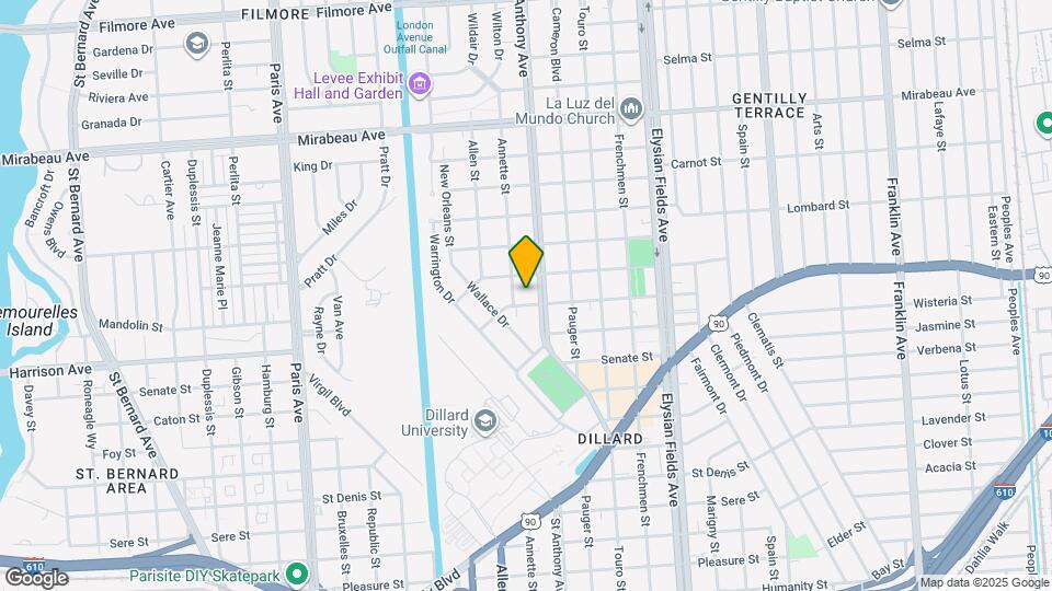 1933 Mandolin St Map and Location Details