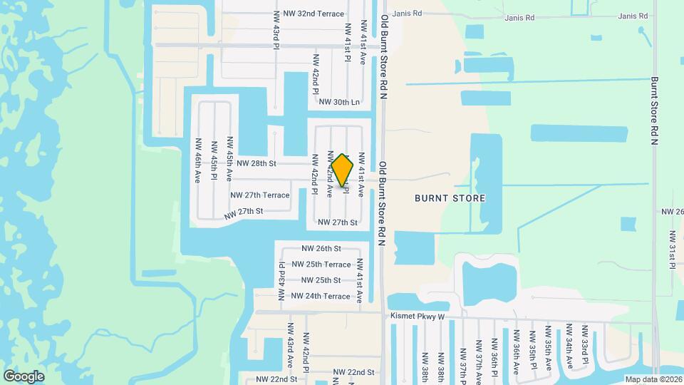 2726 NW 41st Pl Map and Location Details