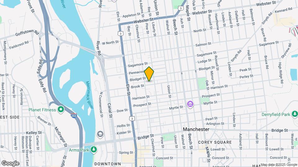 54 Brook St Map and Location Details