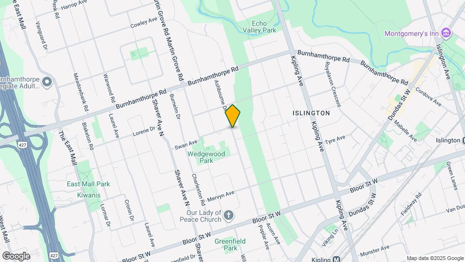 87 Ashbourne Dr Map and Location Details