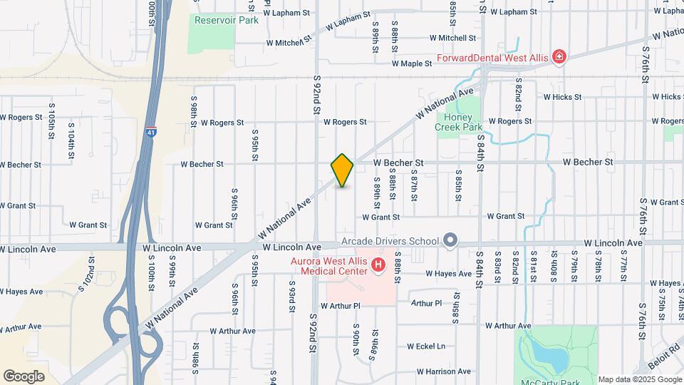 2148 S 91st St Map and Location Details