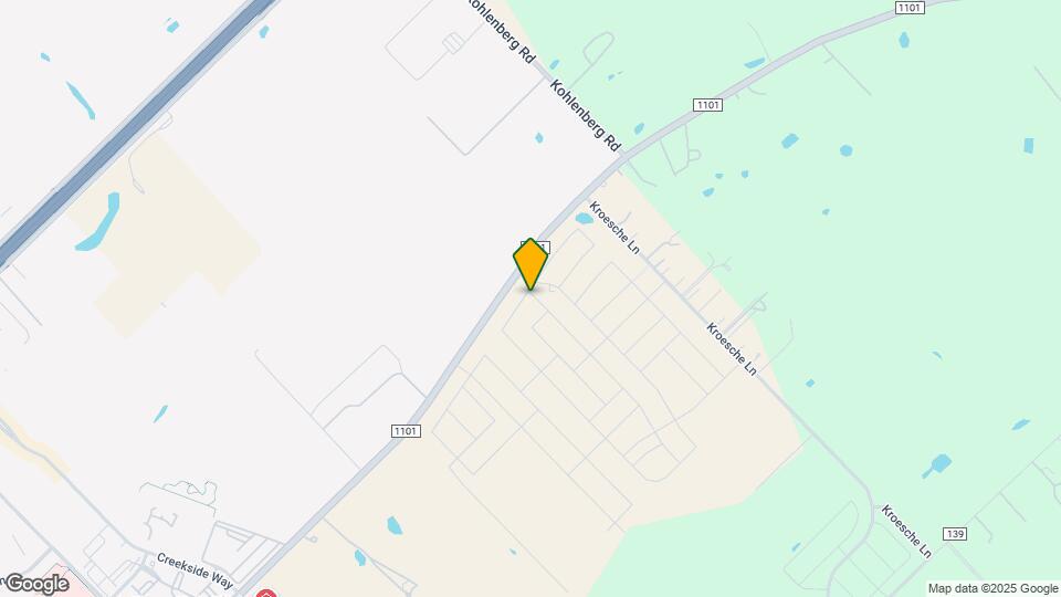 The Overlook at Creekside Map and Location Details