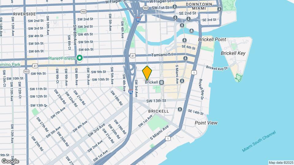 West Brickell Tower Map and Location Details