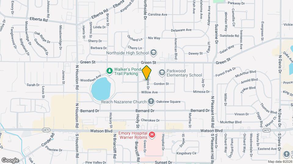 101 Briardale Ave Map and Location Details