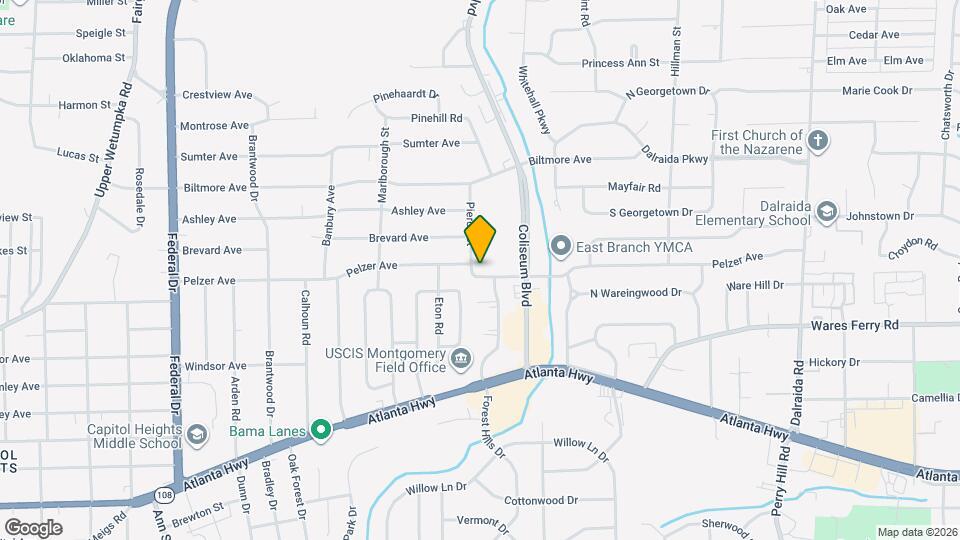 3105 Pelzer Ave Map and Location Details