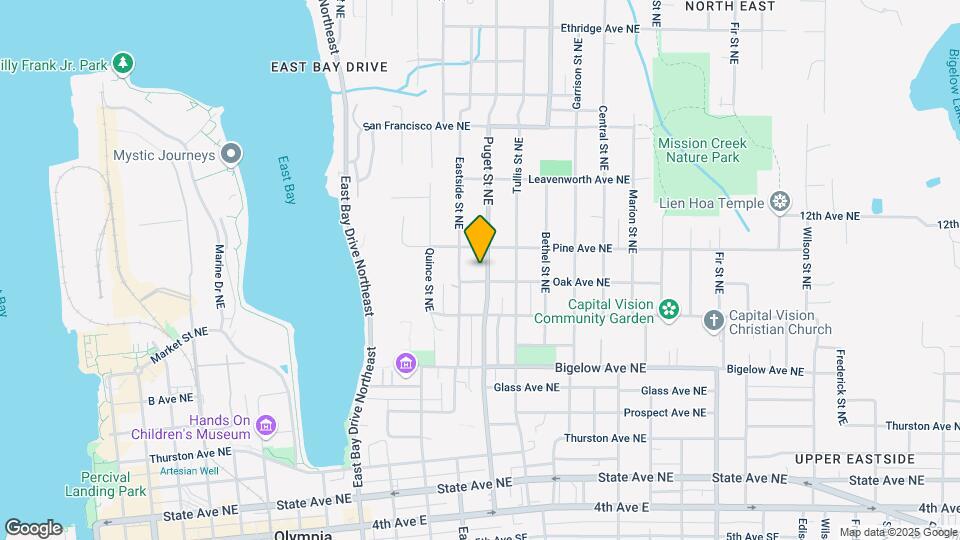 1009 Puget St NE Map and Location Details