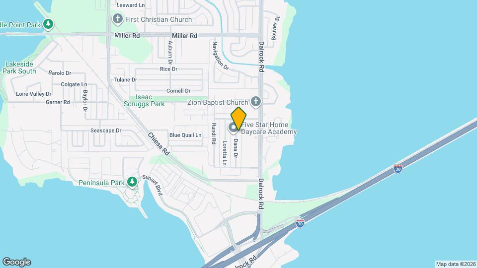 2302 Dana Dr Map and Location Details