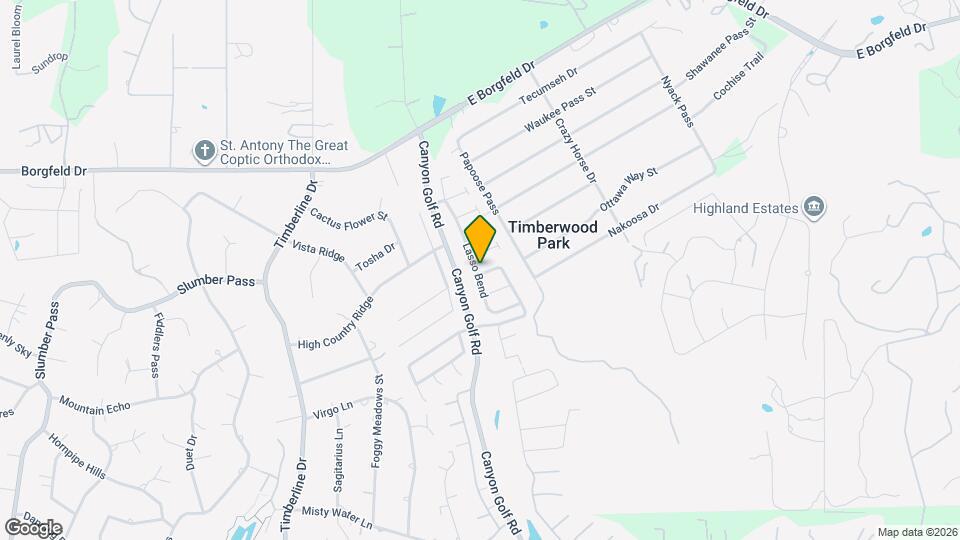 803 Western Star Map and Location Details