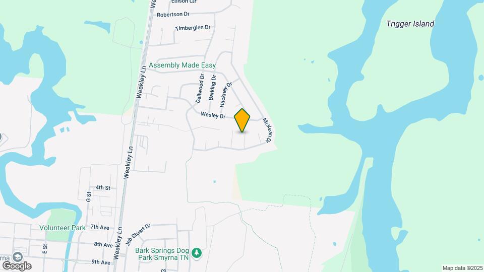 815 Chilhowee Ct Map and Location Details