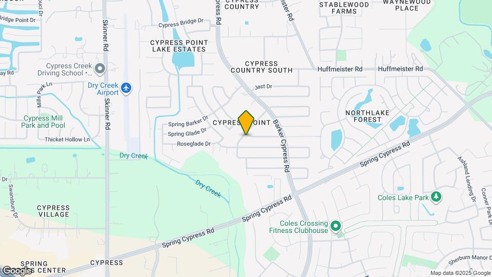 14322 Golden Cypress Ln Map and Location Details