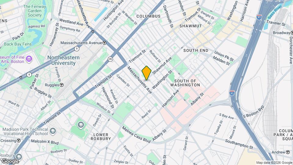 608 Massachusetts Ave Map and Location Details