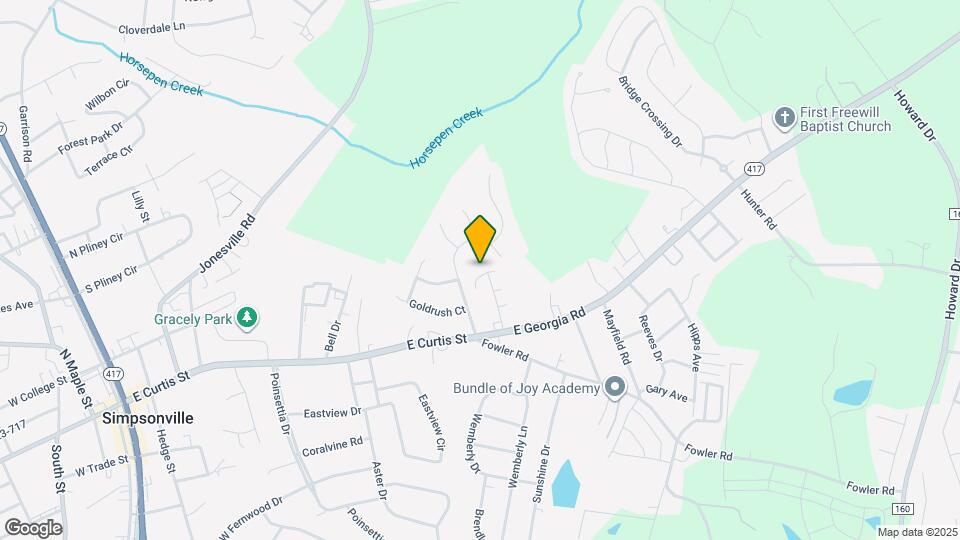 104 Ivey Mountain Cv Map and Location Details