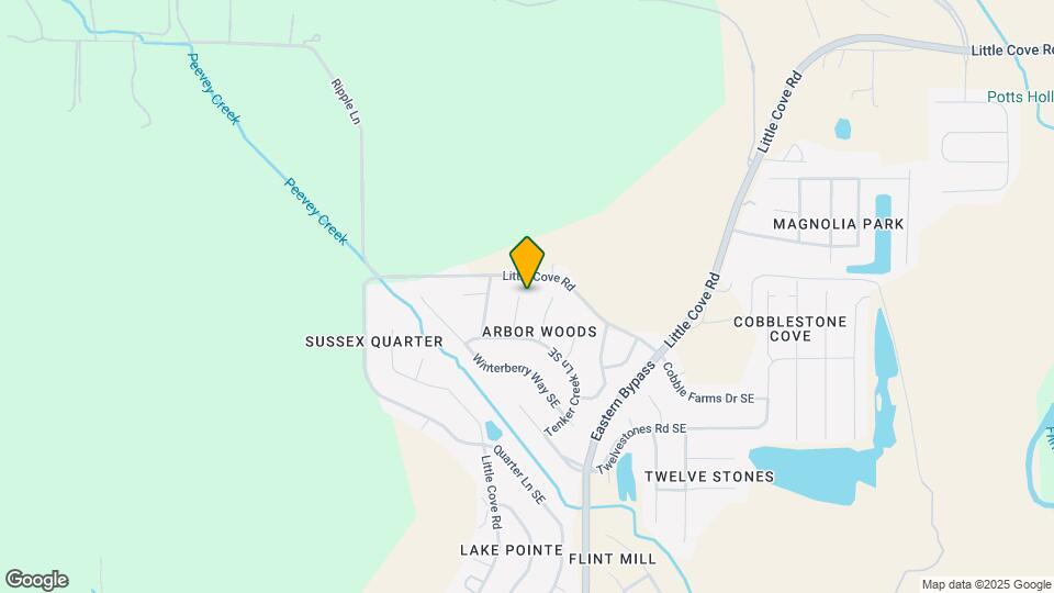 2801 Centerridge Rd SE Map and Location Details