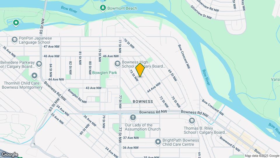 4540 73 St NW Map and Location Details