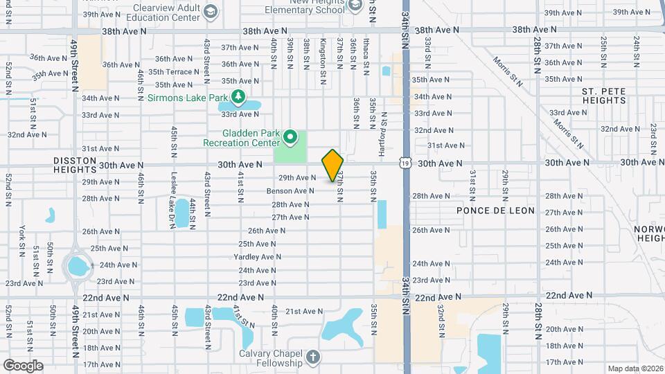 3713 Benson Ave N Map and Location Details