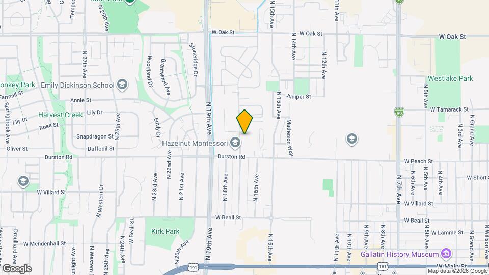 704 N 17th Ave Mapa y Detalles de la Ubicación