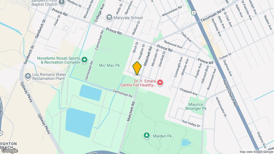 1275 Chappell Ave Map and Location Details