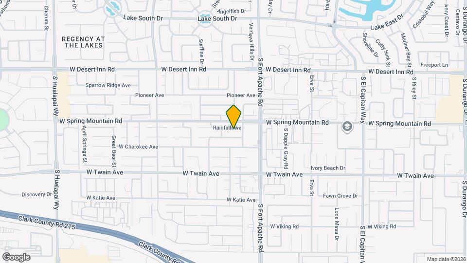 9497 Rainfall Ave Map and Location Details