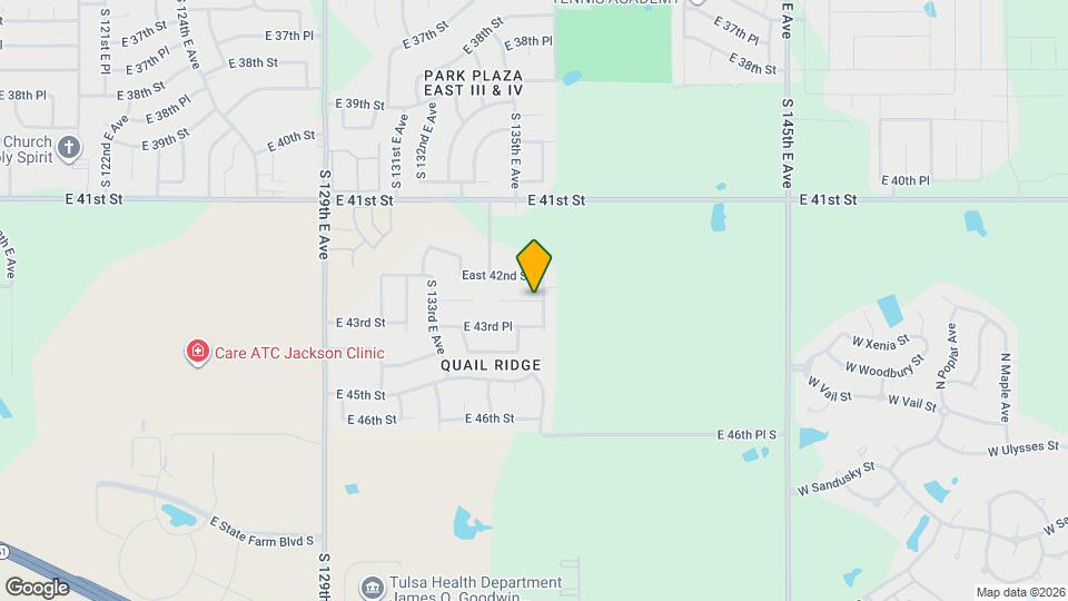 16817 E 43rd St Map and Location Details