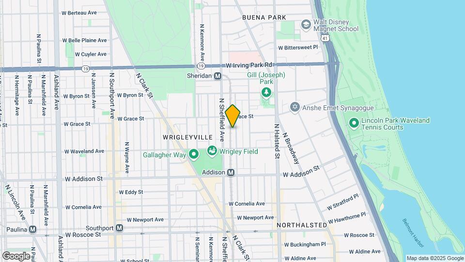 3734 N Wilton Ave Mapa y Detalles de la Ubicación