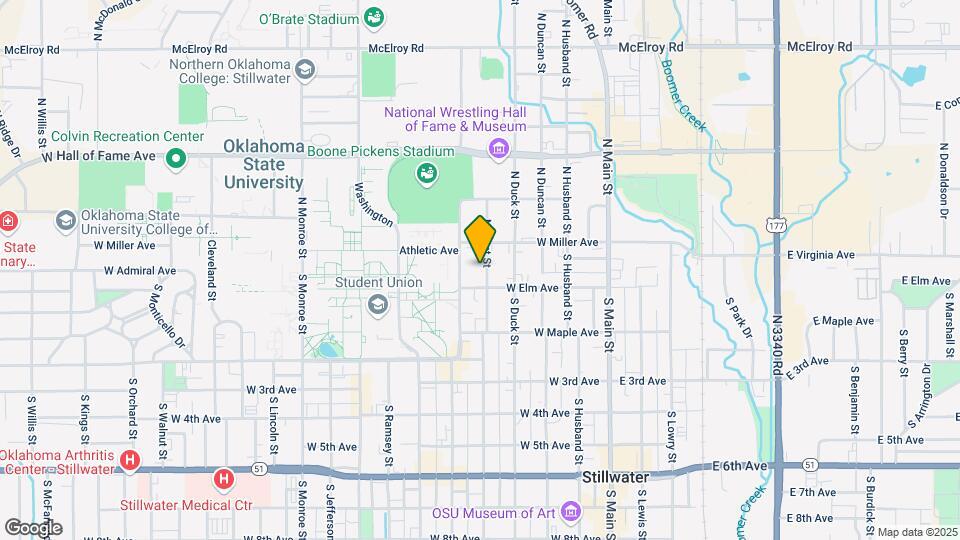 116 N West St Map and Location Details