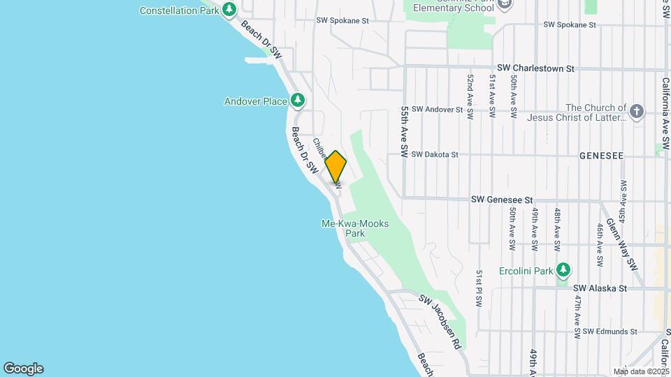 4226 Beach Dr SW Map and Location Details