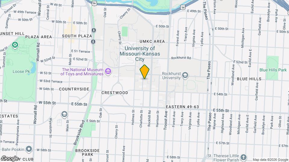 5317 Charlotte St Map and Location Details