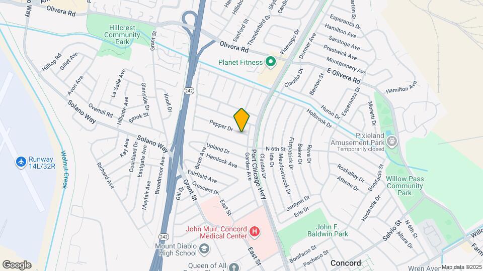 2464 Pepper Dr Map and Location Details