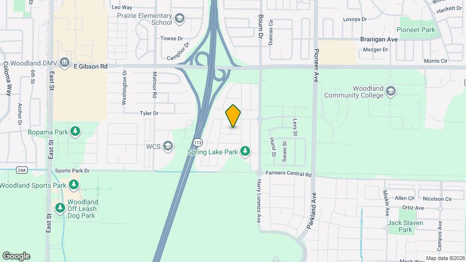 1921 Brogan Dr Map and Location Details