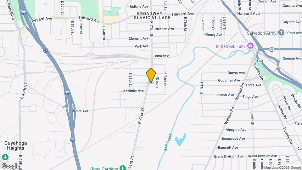 4305 E 71st St Map and Location Details