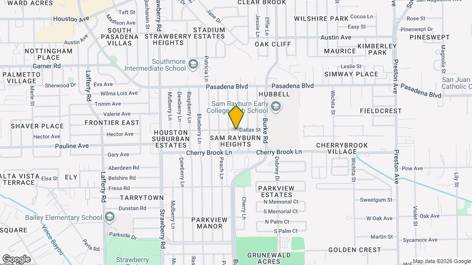 2212 Cherry Ln Map and Location Details