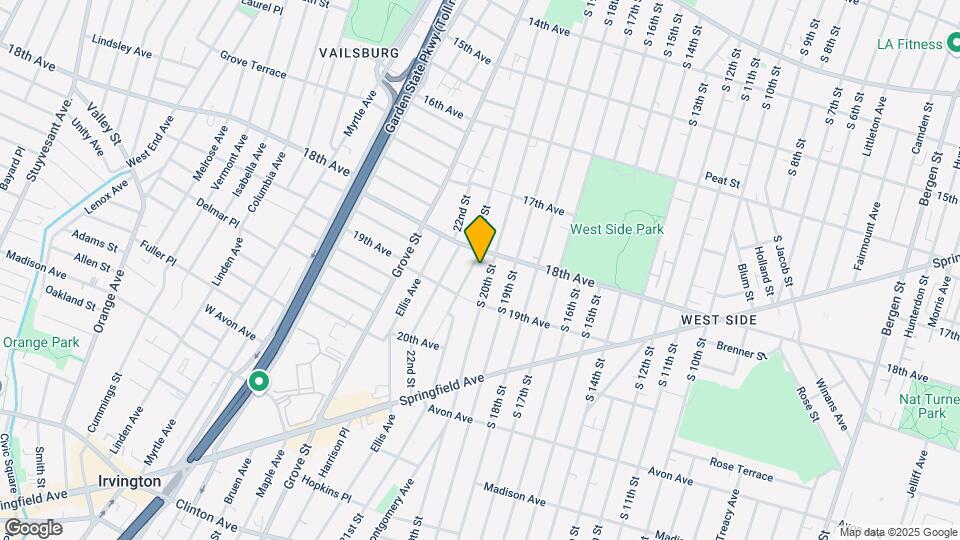 294 21st St Map and Location Details