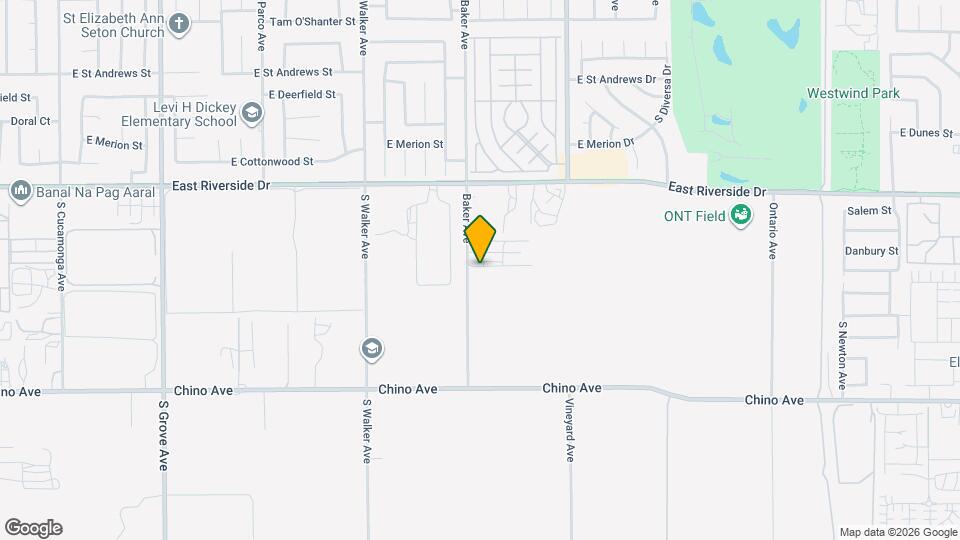 13051 Baker Ave Map and Location Details