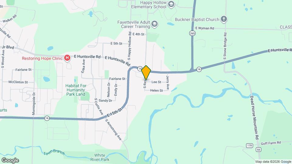 1811 E Fiji St Map and Location Details