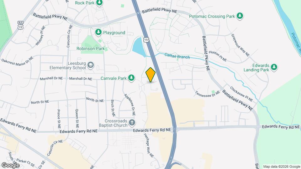 1107 Huntmaster Terrace NE, Unit 301-301 Map and Location Details