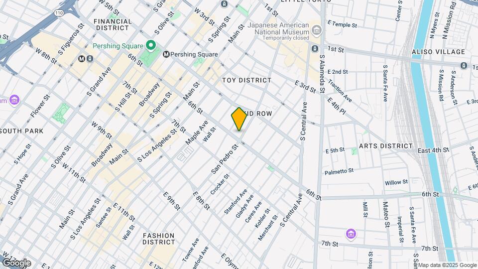 Towel Factory Multifamily Development Map and Location Details
