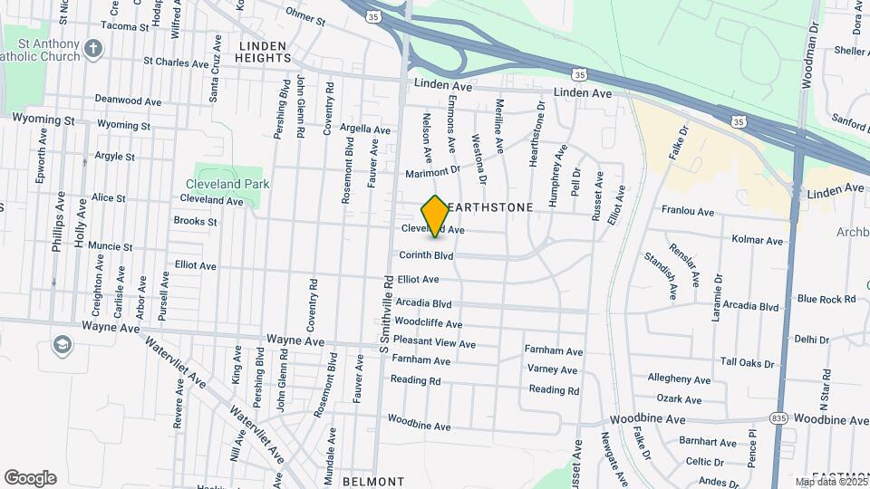 4109 Corinth Blvd Map and Location Details